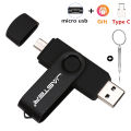 JASTER  High Speed OTG USB Flash  Pen Drive 128 GB 64gb Pendrive 2 in 1 Micro Usb Stick for Android SmartPhone. 