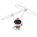 Astronaut Spacecraft UFO Spaceman Gesture Sensing Flying Robot Remote Controlled Helicopter Airplane Led Kids White. 
