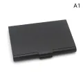 Creative Business Card Case Aluminum Alloy Card Holder Metal Box Cover Credit Men Business Card Holder Card Metal Wallet. 