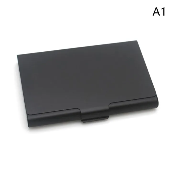 Creative Business Card Case Aluminum Alloy Card Holder Metal Box Cover Credit Men Business Card Holder Card Metal Wallet