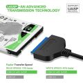 USB 3.0 to SATA 3+22pin Hard Disk Cable Converter 5Gbps USB Adapter for 2.5 Inches SSD HDD Hard Disk SATA Adapter Cable Converter. 