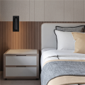 Room Led Lamp Headboard Wall Light Sconce Bed Side Reading Light Recessed Automatic Switch Wall Lamps,Black. 