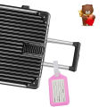 Cute Luggage Tag Plastic Baggage Tags Women Men Boarding Shipping Suitcase ID. 