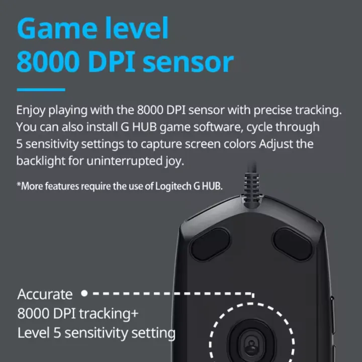 Logitech%20G102%20Mouse%20USB%20Wired%20Gaming%20Mouse%208000%20DPI%20Rainbow%20Optical%20Effect%20Screen%20For%20PC/Mac%20Computer%20and%20Laptop%20-%20Image%207