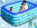 Baby inflatable swimming pool with pump 150X110X50CM. 