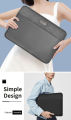 WIWU Minimalist Laptop Sleeve Waterproof Laptop Bag (14inch) fit MacBook Air. 