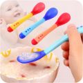 Color-Changing Temperature Sensing Baby Spoon. 