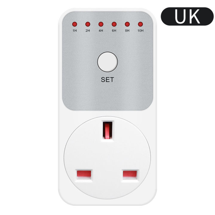 【InnovateWorld】10Hr Countdown Timer Switch Socket Electronic 8 Plug ...