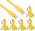 RJ45 1.5M Yellow External Network Ethernet Cable. 