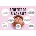 Black Salt Powder 500g Pack Suitable for Daily use. 