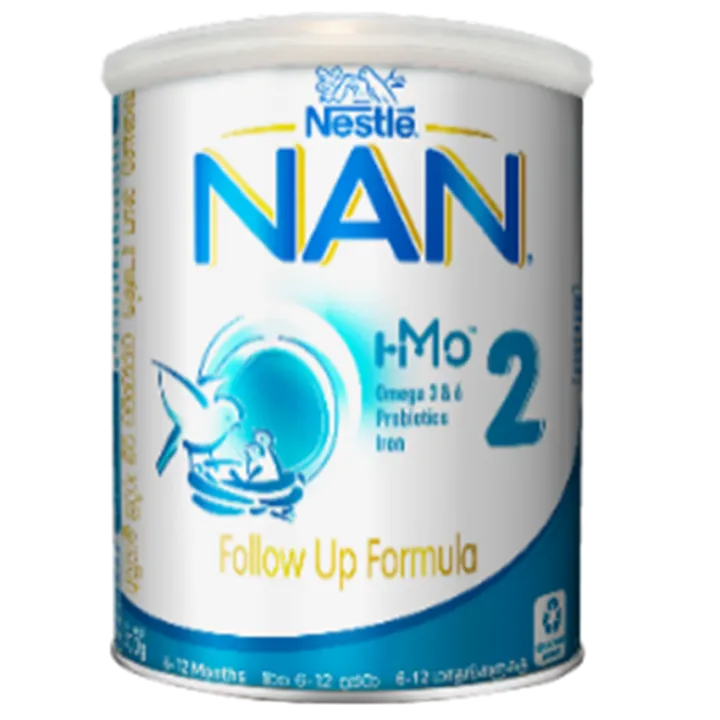 Nestle NAN 2 HMO Follow Up Formula - 6-12 Months, 400g Tin