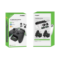 FOMIS ELECTRONICS Dual Charging Dock Charger Parts Accessories for S Controllers with 2Pc Battery Packs Controller Charger Dock. 