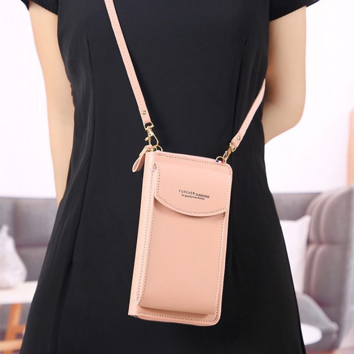 New Mini Small Satchel Put Cell Phone Bag Hanging Bag Money Card All-in-one Bag Ladies Wallet