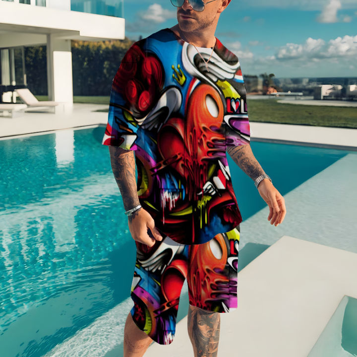 Summer%20New%20Fashion%202%20Piece%20Activewear%20Men%20Oversized%20Clothes%20Vintage%20Beach%20Style%203D%20Print%20T%20Shirts%20Men%20Suits%20T%20Shirt%20Shorts%20-%20Image%205