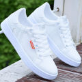 Summer Men's Shoes Breathable Mesh Shoes All-Match Casual White Sneakers Korean Fashion Shoes Deodorant Sports White Shoes for Students. 