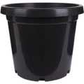 Bunnings Garden City Plastic Grow Plant Pot - 300mm Black. 