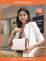 MATEYOYO Women Shoulder Bag Soft PU Bags Fashion Cross Body Bag Large Capacity Crossbody Bag Casual Bags Magnetic Buckle Bag Trend Retro Sling Bag For Women Ladies Female. 