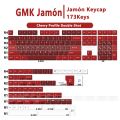 KBDIY GMK Keycap Cherry Profile Double Shot PBT ABS Keycaps for Mechanical Keyboard GMK 8008 Red Samurai Olivia Apollo Arctic. 