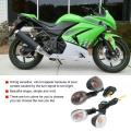 2PCS Motorcycle Modification Signal Light Lamp Indicator For Kawasaki Ninja 250 2008-2012 KLX 2009-2011. 