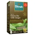 Dilmah Ceylon Green Tea With Ginger 20 Tea Bags (2.0G). 