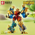 Senbao shapeshifter robot is compatible with LEGO bricks, children's King Kong puzzle, steel mecha, build Autobot toys. 