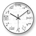 LeiyanLuxury wall clock New Chalkboard Math Formulas Wall Clock Fashion Science Mathematics Art Wall Decor Back To School Children Bedroom Wall Decor. 