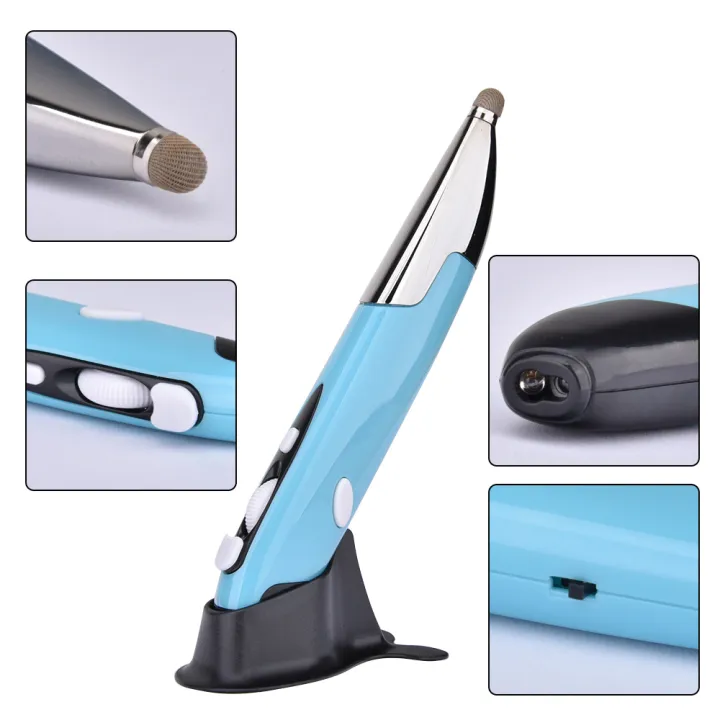 HXSJ%20Pr-06%202.4Ghz%20%20Optical%20Touch-Pen%20Mouse%20800/1200/1600Dpi%20%20Mouse%20Pen%20With%20Stylus%20Function%20Handwriting%20Ergo-Nomic%20Mice%20For%20Pc%20Lap-Top%20Computer%20-%20Image%204