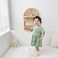 Cute Animal Summer Baby Dress Holiday Short Sleeve Kids Girls Clothing Casual. 