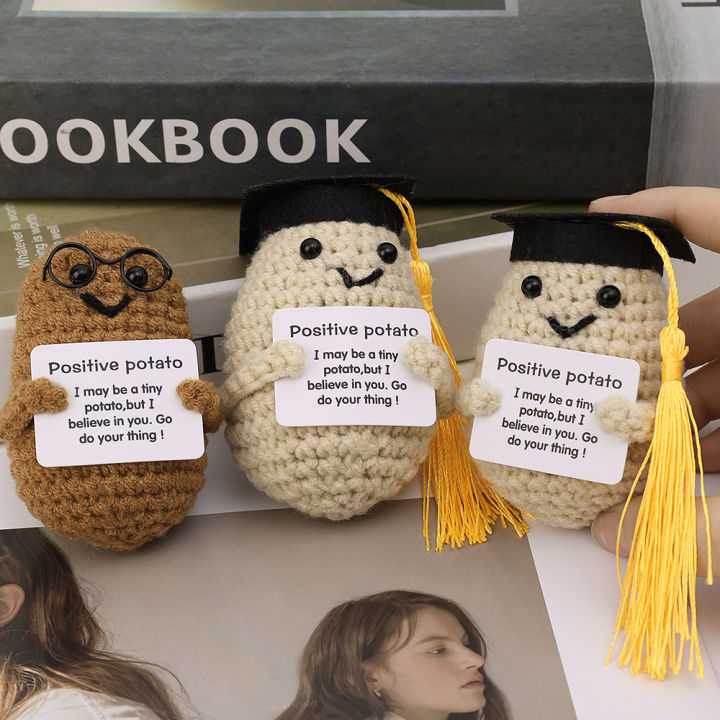 Graduation%20Season%20Positive%20Potato%20Cute%20Wool%20Knitting%20Doll%20With%20Card%20Home%20Decor%20Ornament%20Funny%20Potatos%20Room%20Decorations%20Gift%201Pcs%20-%20Image%204