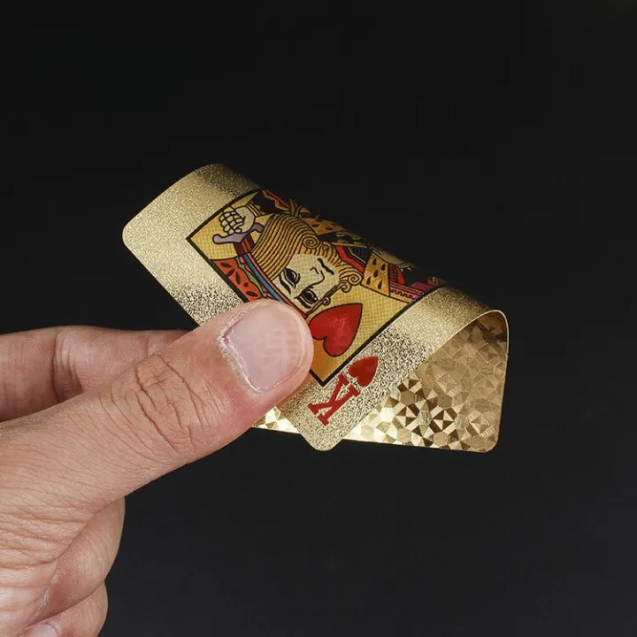 New%2024K%20Gold%20/black%20%20Playing%20Cards%20Plastic%20Poker%20Game%20Deck%20Foil%20Pokers%20Pack%20Magic%20Waterproof%20Card%20Gift%20Collection%20Gambling%20Board%20Game%20Ratings%209%20-%20Image%205