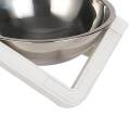 Raised Cat Bowl Kitten Food Bowl Single Nonslip Snack Bowl Lightweight Stable Elevated Bowl Pet Bowl for Indoor Cats Kitty Pets Supplies. 
