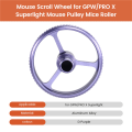 Mouse Scroll Wheel for GPW/PRO X Mouse Pulley Mice Roller Replacement Parts D. 