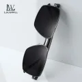 LouisWill Men Sunglasses Double Beam Frame UV400 Polarized Glasses Square Shape Sunglasses Eyewear Ultra Light Elastic Leg Anti Glare Glasses Outdoor Sports Driving Sunglasses. 