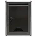 Aluminum Alloy Lockable Secure Mail Letter Post Box Mailbox Post Box. 