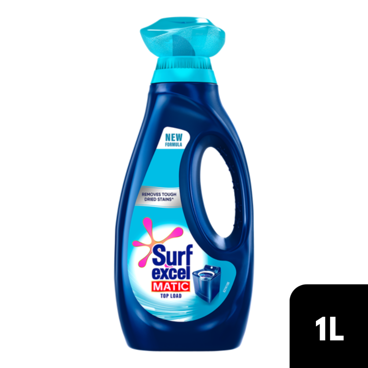 Surf Excel Matic Top Load Liquid Detergent, 1L