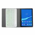 (New) DY-M10P For Lenovo Smart Tab M10 HPD Plus TB-X606F 10.3 inch 2 in 1 Removable Magnetic ABS Bluetooth Keyboard + Protective Leather Tablet Case with Stand & Sleep / Wake-up & Pen Holder(Black). 