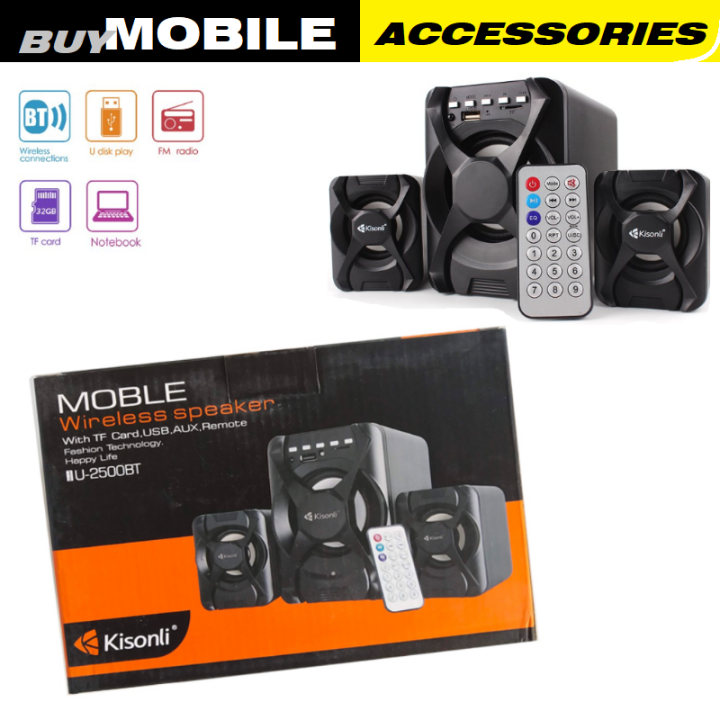 KISONLI U-2500BT  Wireless Speaker USB 2.0
