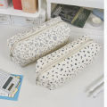 Cloth Floral Pencil Case Beautiful *6*7cm Makeup Bag Stationery Bag for School Office Travel Makeup Storage Gift For Girls. 