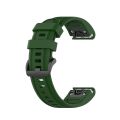 For Garmin Fenix 6S Pro Pure Color Silicone Watch Band. 