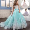 Teen Girls Long Dress Bridesmaid Kids Dresses for 6-14 Years Children Princess Party Wedding Prom Gown Formal Occasion DressesBasketball. 