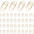 150Pcs/Bag Mini Retro Heart Paperclips Rose Gold Paper Clip Bookmark Binder Clip Office Accessories Paper Storage Patchwork Clip. 