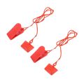 2Pc Treadmill Magnetic Safety Switch Universal Treadmill Emergency Stop Assy. 
