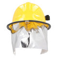 Firefighter Hard Hat Fighter Protection Hard Hat Double Layered for Outdoor Emergency. 