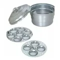 Latest Aluminium non stick Idli Maker/cooker And Steamer pot pan Best Maker For Home & Restaurant Standard Idli Maker. 