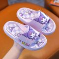 【ZOSR】AG Sanrio Kuromi Melody Cute Cartoon Soft Slippers adults kids Indoors Anti slip Hello Kitty Cinnamoroll summer Shoes. 