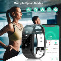 DoomHot Smart Watch Bracelet Watch for Men Waterproof Fitness Smart Wristband Pedometer Heart Rate DIY Wallpaper Monitor Sports Smartwatch Step Information Telephone Alarm Reminder For Men Women. 