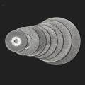 10X Diamond Coated Mini Cutting Disc Wheel Drill Mandrel 20mm without hole. 
