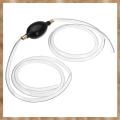 Kqueebee Plumber's Hand Siphon Fuel Gas Crude Oil Water Liquid Pool Fish Tank Kit. 