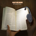 USB Rechargeable Portable 3 Color Reading Light Book Lamp For Reading. 