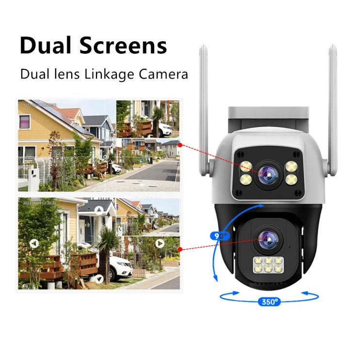 ITECH%204K%208MP%204G%20SIM%20Camera%20Dual%20Lens%20Outdoor%20Waterproof%20360%C2%B0%20Human%20Detect%20Video%20Surveillance%20CCTV%20Security%20Protection%20PTZ%20Cameras%20Q13%20-%20Image%203